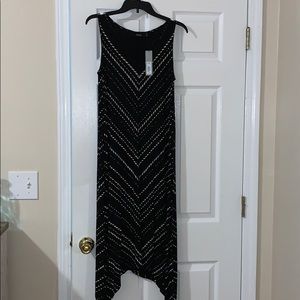 Black maxi dress